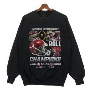 Alabama 52 24 miami 2021 National Champion Fan Shirt sweatshirt retro